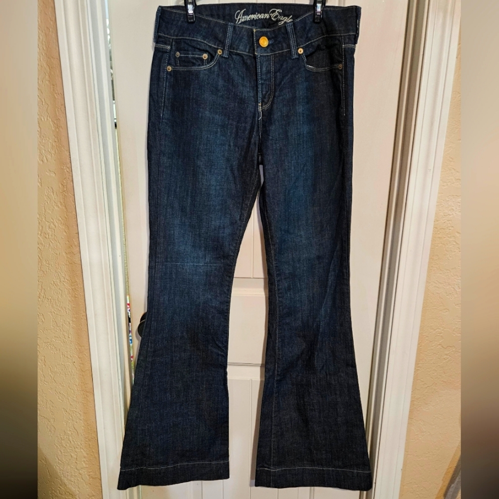 American Eagle High Rise Flare Jeans